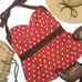 Anthropologie Odille Bartlett Pear Halter Blouse Red Brown 6