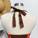 Anthropologie Odille Bartlett Pear Halter Blouse Red Brown 6