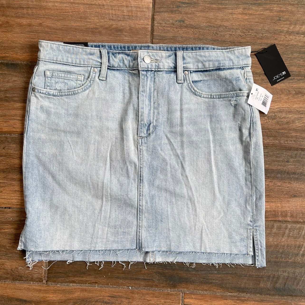 NWT Joes Jeans High Lo Denim Mini Skirt