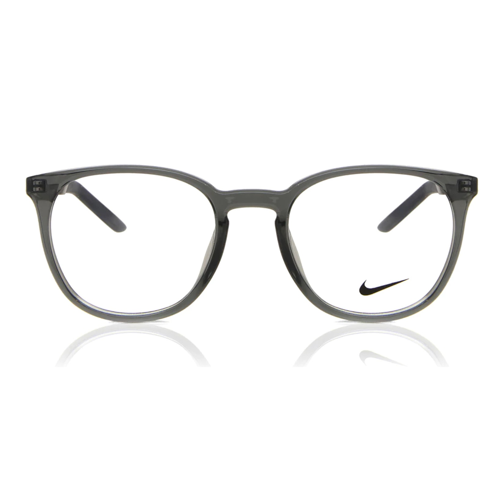 NIKE 7257 034 TRANSPARENT DARK GREY EYEGLASSES SUNGLASSES FRAMES 51-20-145