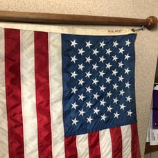 Naitical outdoor flag