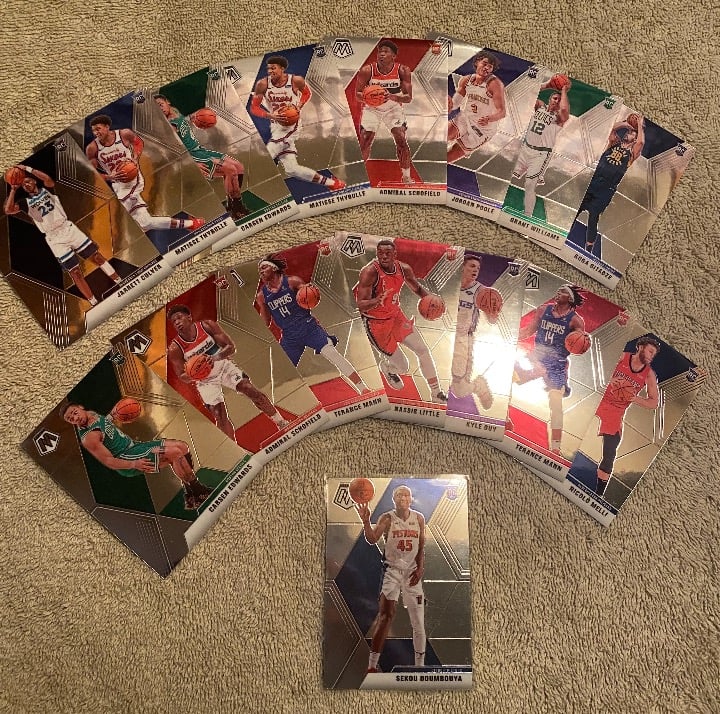 Mosaic Rookie Card Lot!!! 16 Cards