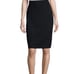 St. John Basics Knitted Black Skirt Size 2 black Fitted Skirt Minimal Staple