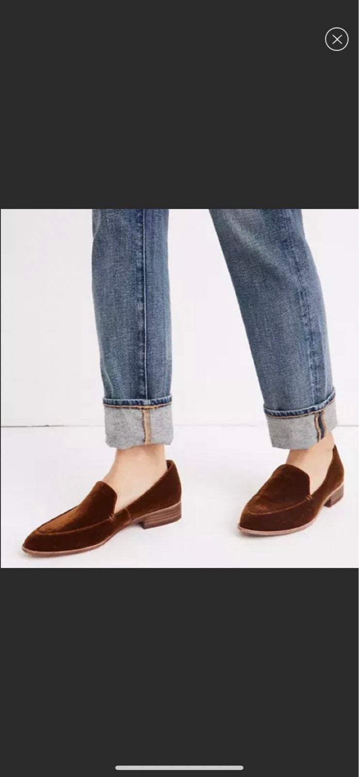 Madewell Frances Loafer in Velvet