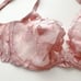Victoria’s Secret Floral Embroidered Unlined Plunge Bra 32DD