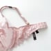 Victoria’s Secret Floral Embroidered Unlined Plunge Bra 32DD