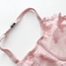 Victoria’s Secret Floral Embroidered Unlined Plunge Bra 32DD