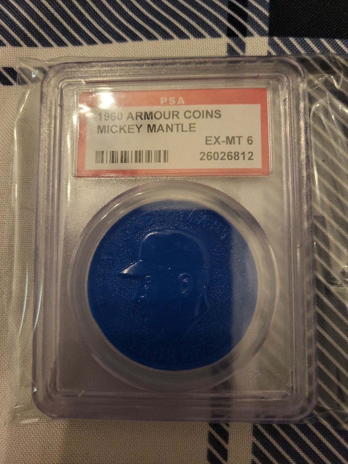 1960 Armour Coins Mickey Mantle