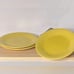 Homer Laughlin China Co. 2001 Fiesta Plates Fiestaware Sunflower 3 Dinner Plates