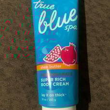 True blue Spa pomegranate 10 oz body cream bran new rare