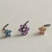6 pieces pack of Nose piercings Mix