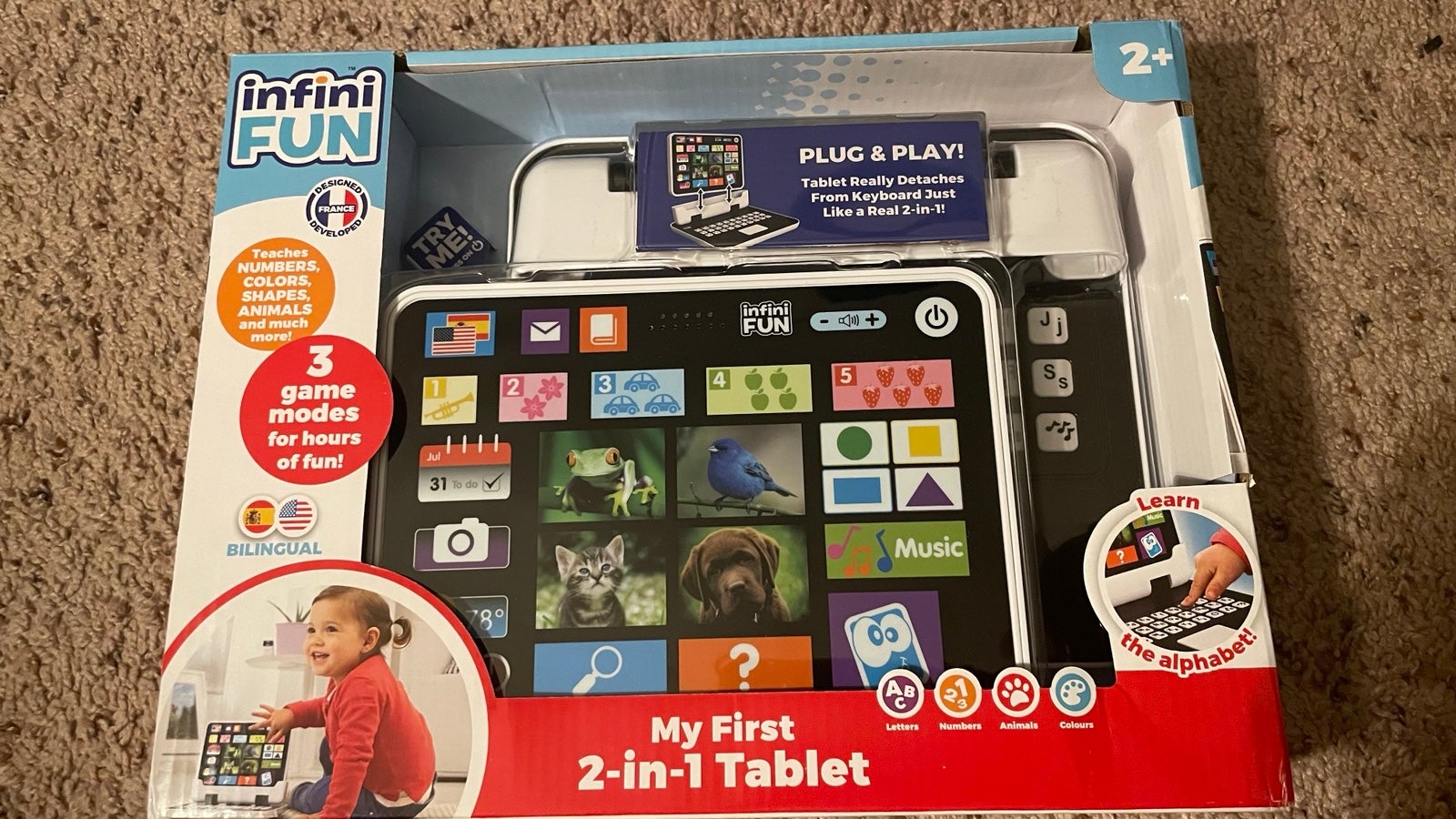 Brand New | My First 2-in-1 Tablet - plug & play