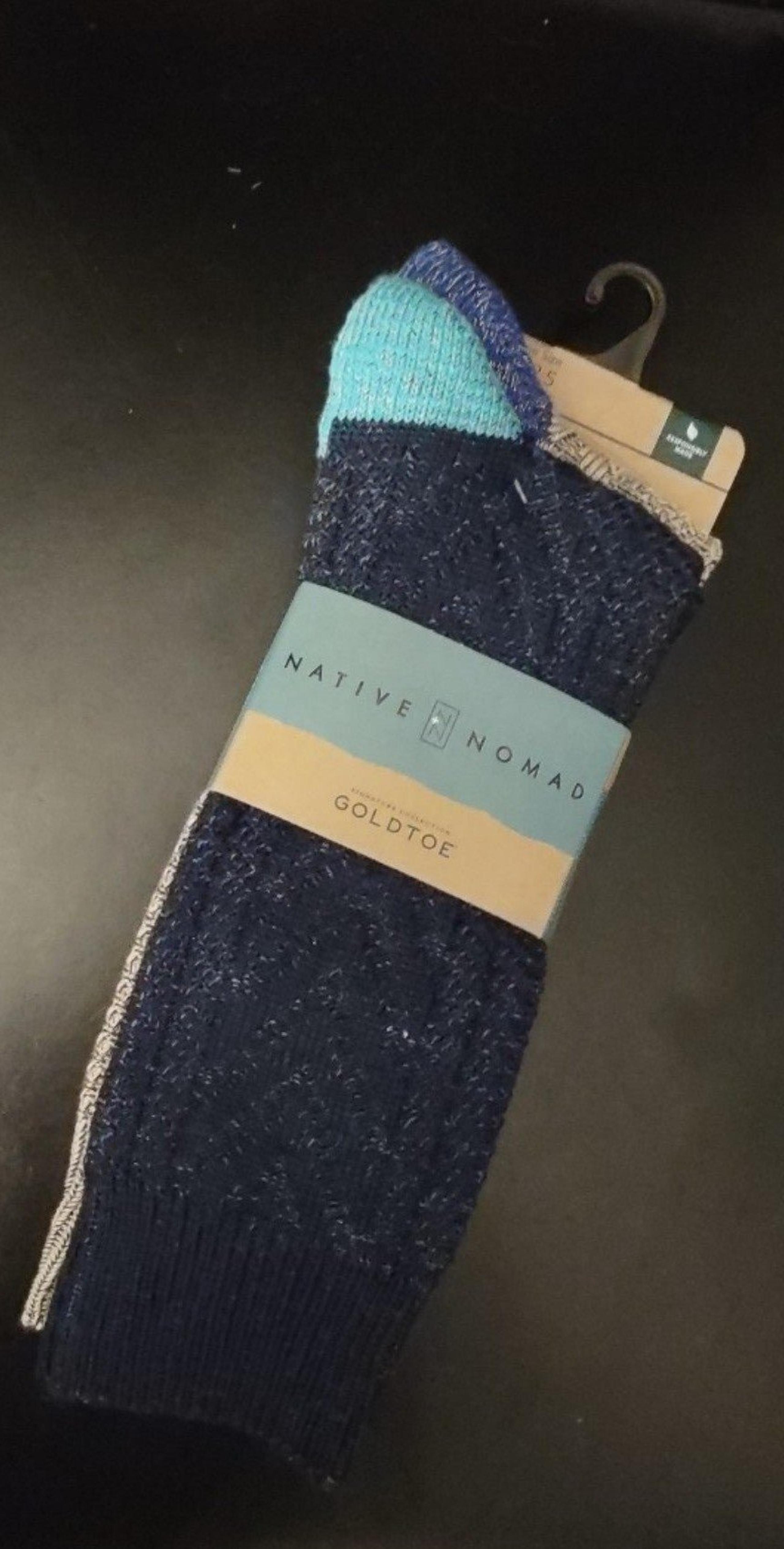 Gold toe men's native Nomad vintage style limited edition socks 2 pairs
