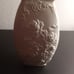 Lenox Fine Porcelain Embossed Beige with Gold Rim 8 Decorative Vase.