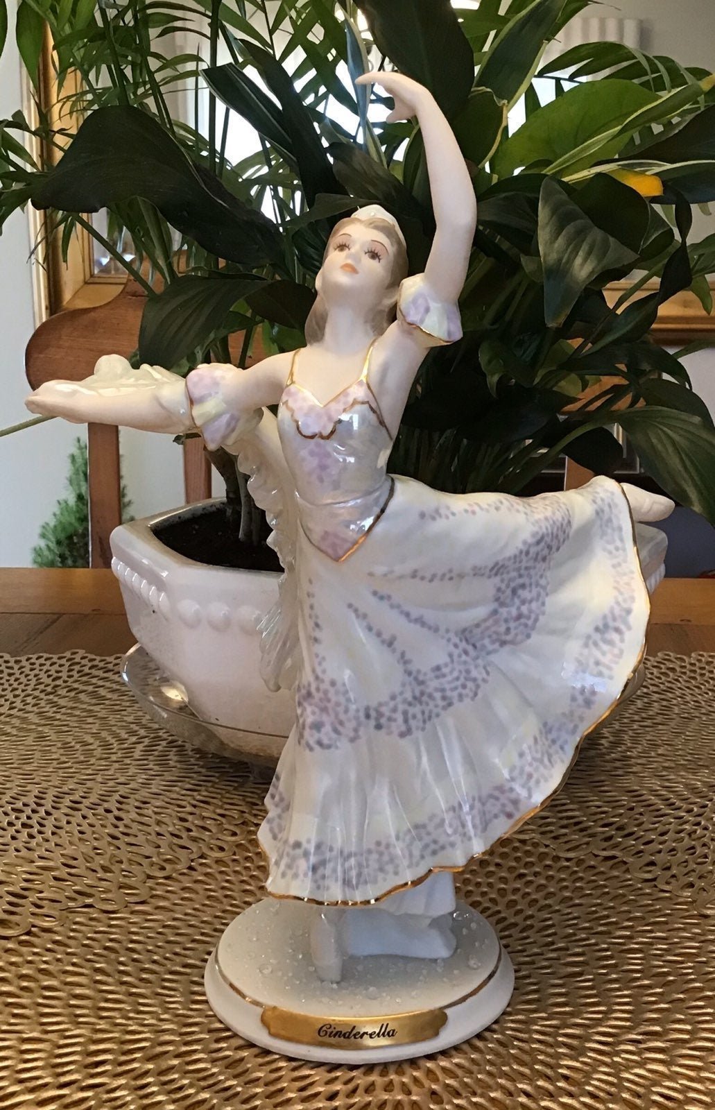 Vintage Figurine, Cinderella, 1996, porcelain