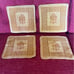 Vintage bathroom towel set