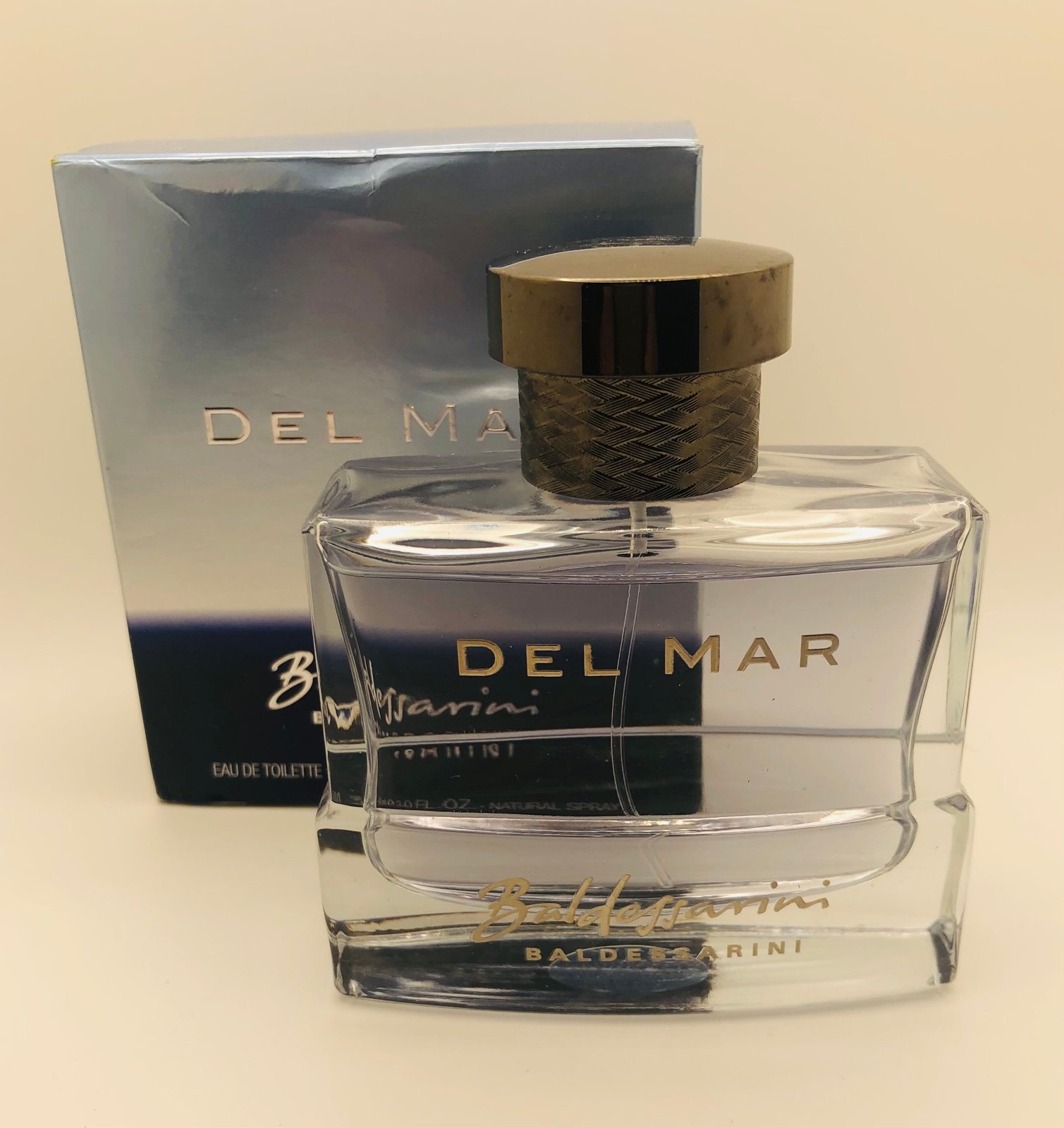Baldessarini Del Mar Hugo Boss 90ml EDT Spray new/original Old Rare