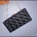 Black Bling Rhombi Rhinestone Purse clutch