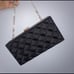 Black Bling Rhombi Rhinestone Purse clutch