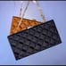 Black Bling Rhombi Rhinestone Purse clutch