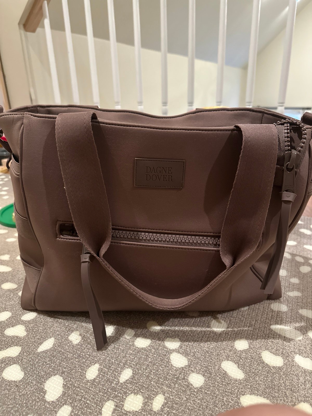 Dagne Dover Dune Neoprene Diaper Bag Wade Large Tote