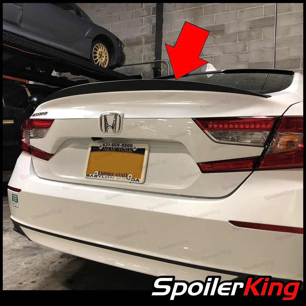 2018-2021 Honda Accord Factory Style Rear Spoiler Brand New Gloss Black