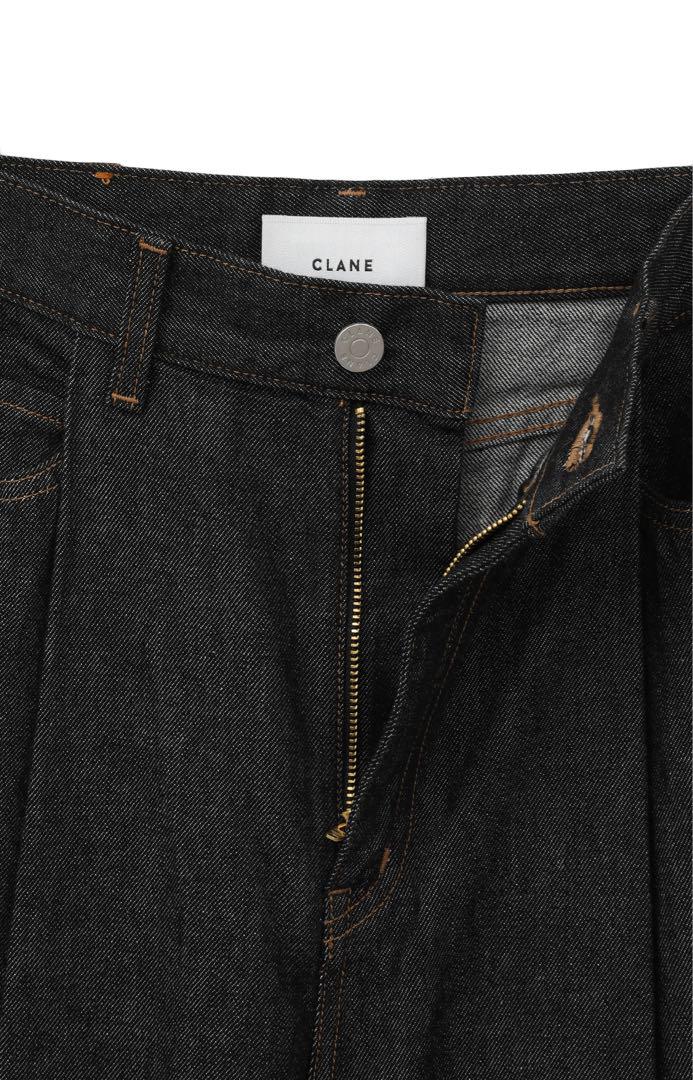 Suzu Hirose × CLANE Tuck Wide Denim Pants Other