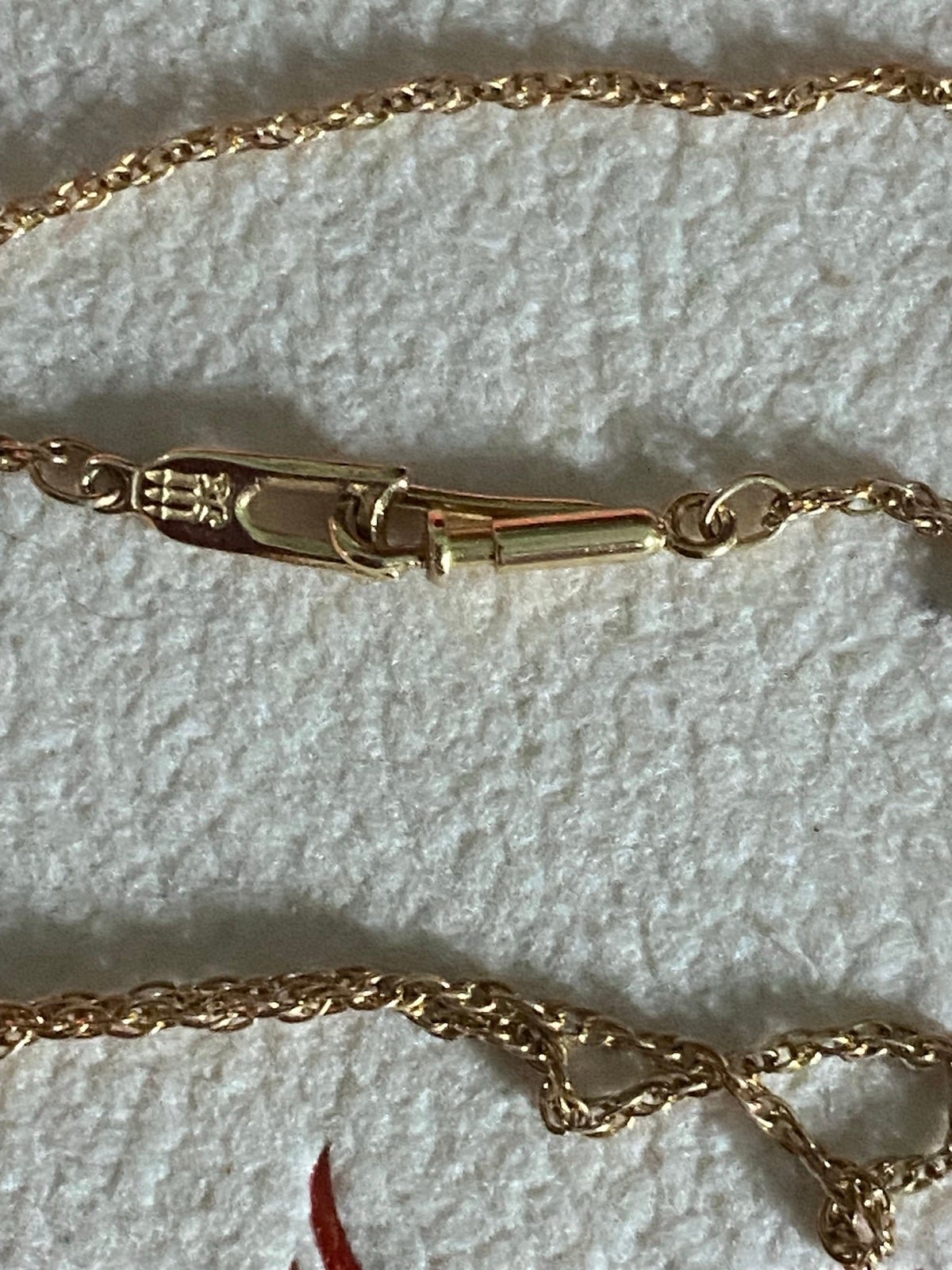 Retired 20” 14K gold James Avery Rope Chain