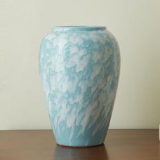 NEW Blue Vase for Home Decor,Ceramic Farmhouse Vases,Large Vases for Living Room