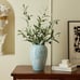 NEW Blue Vase for Home Decor,Ceramic Farmhouse Vases,Large Vases for Living Room