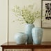 NEW Blue Vase for Home Decor,Ceramic Farmhouse Vases,Large Vases for Living Room