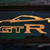 GTR etched lighted mirror