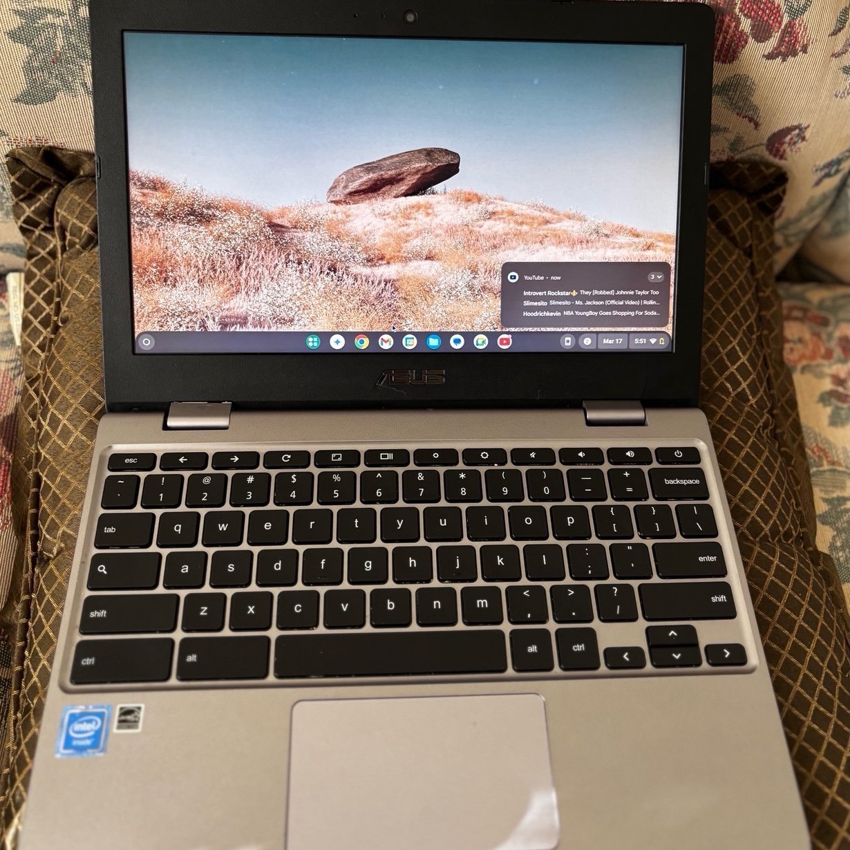 Asus Chromebook HD Intel Celeron N3350