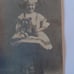 1904-18 Photo-postcard, AZO paper, Young girl, Teddy Bear, Ribbon