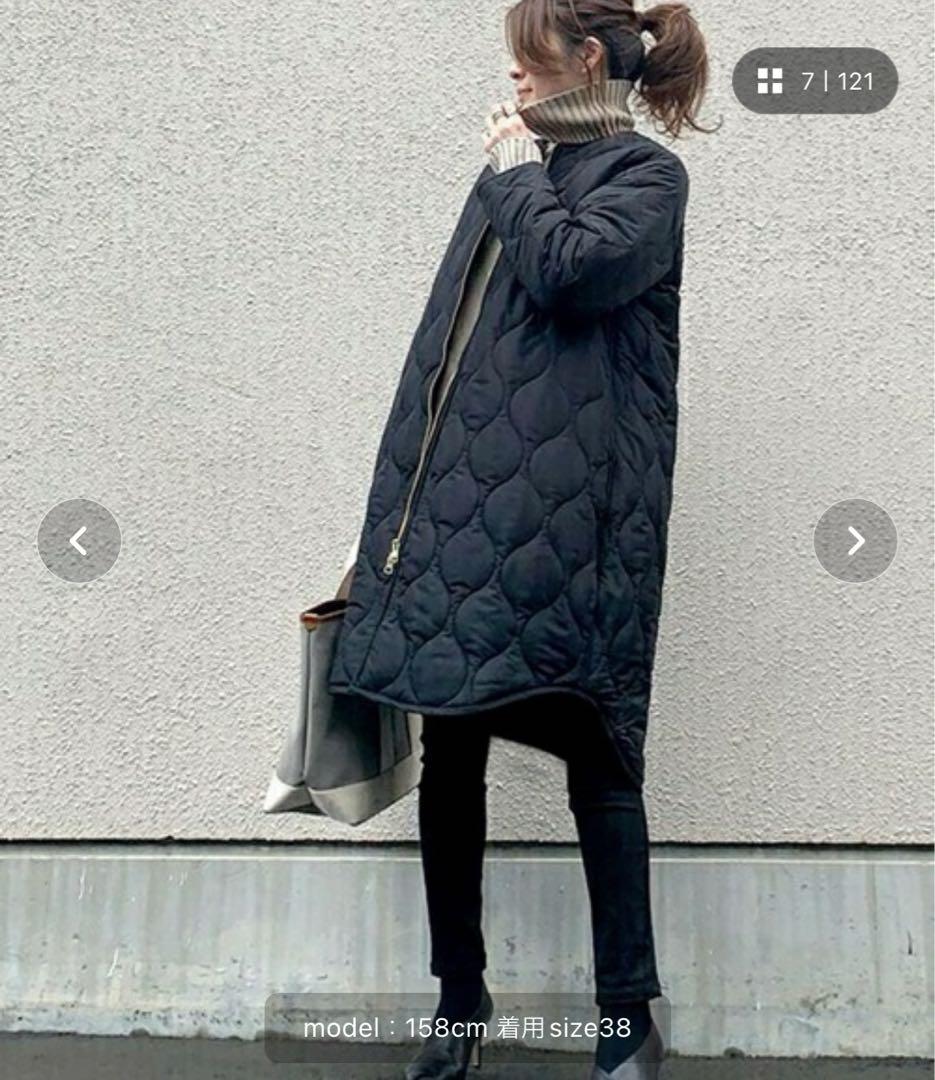 3-way quilting hooded coat
