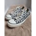 Converse All Star Black Floral Polka Dot Sneakers Shoes Womens Size 8