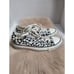 Converse All Star Black Floral Polka Dot Sneakers Shoes Womens Size 8