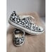 Converse All Star Black Floral Polka Dot Sneakers Shoes Womens Size 8