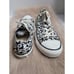 Converse All Star Black Floral Polka Dot Sneakers Shoes Womens Size 8