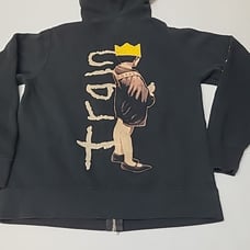 Train Drops Of Jupiter Logo Rare Hoodie Full Zip Jacket XS Black