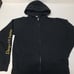 Train Drops Of Jupiter Logo Rare Hoodie Full Zip Jacket XS Black