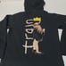 Train Drops Of Jupiter Logo Rare Hoodie Full Zip Jacket XS Black