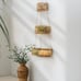 3 layers of hanging basket hanging basket weaving | a set of three hanging bas