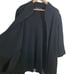 Vintage Bonnie Lee by Leroy Knit Wool Cardigan Cocoon Duster Sweater Coat Large