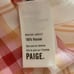 Paige Enid shirt blouse top womens Classic flannel viscose white burnt sienna ne