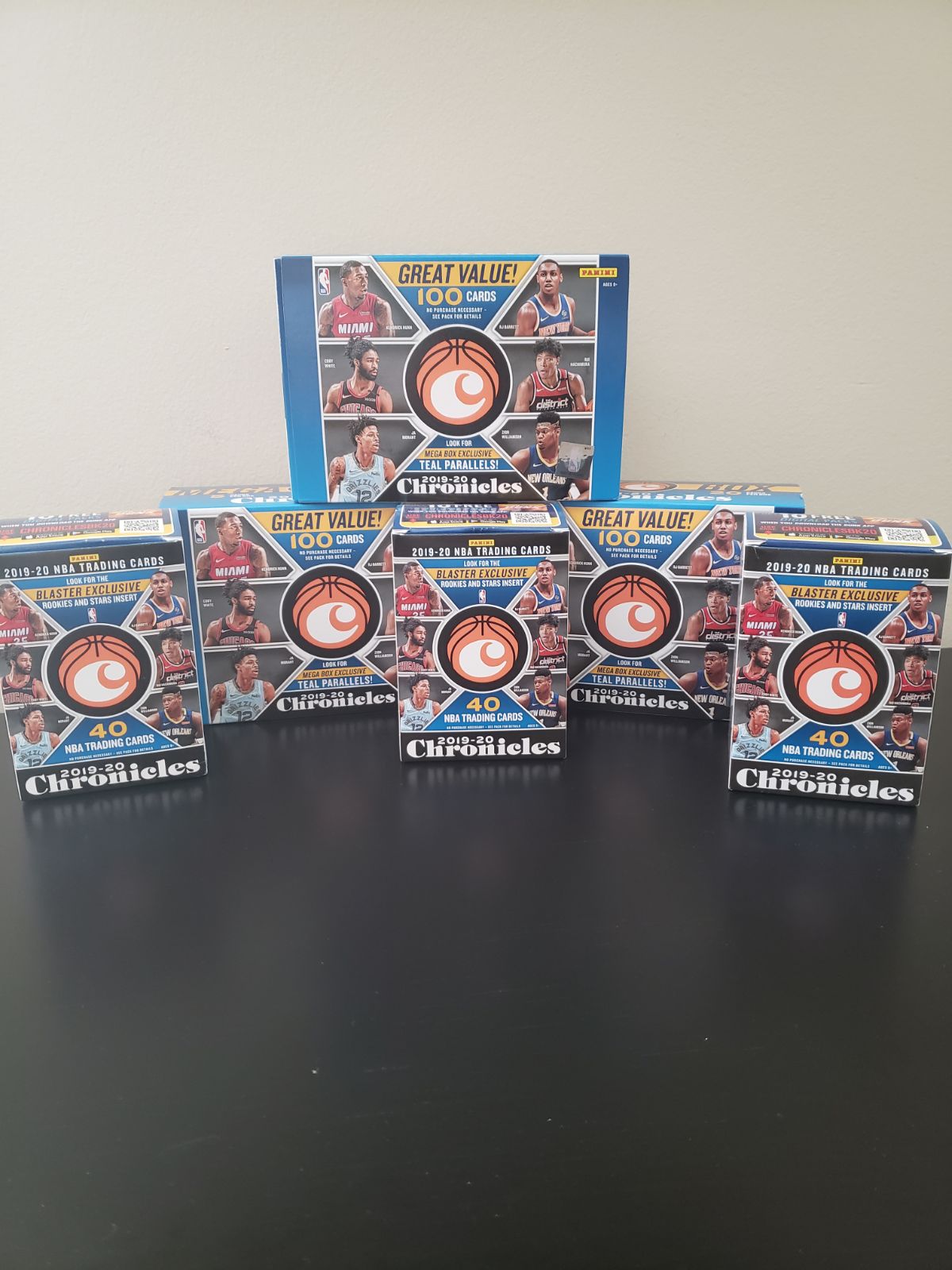NBA Chronicles Mega/Blaster Box (Opened)