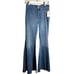 NWT Free People We the Free Just Float On Flare Jeans, Sz. W28R, Bermondsey Blue