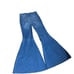 NWT Free People We the Free Just Float On Flare Jeans, Sz. W28R, Bermondsey Blue