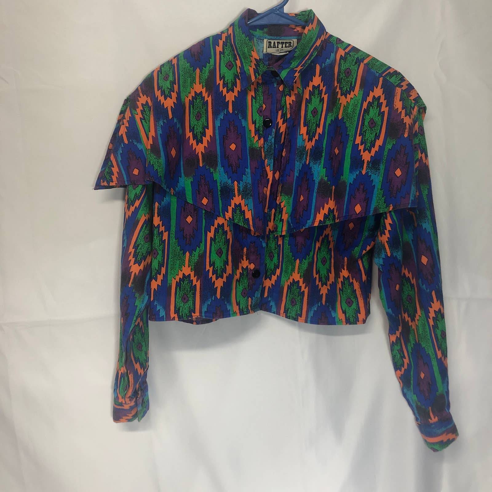 Rafter JX Vintage 1980-90's Western Top
