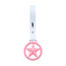 BRAND NEW 2PCS ROUND STAR PINK JDM TSURIKAWA RING White Handle Strap Drift